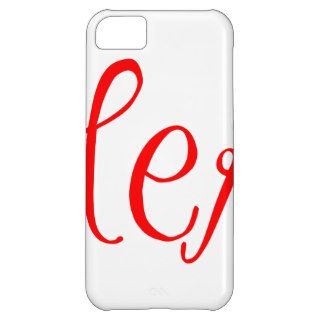 hers sexy red.png iPhone 5C case
