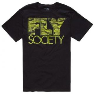 FLY SOCIETY Snakeskin Fly Mens T Shirt at  Mens Clothing store
