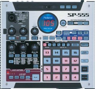 Roland SP 555 Digital DJ Turntable Creative Sampler with Performance Effects and Large SampleCompactFlash  Memory Musical Instruments