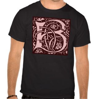 Monogram Letter B T shirt