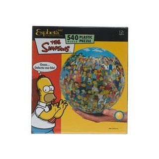 Esphera 360 THE SIMPSONS 540 piece plastic spherical puzzle Toys & Games