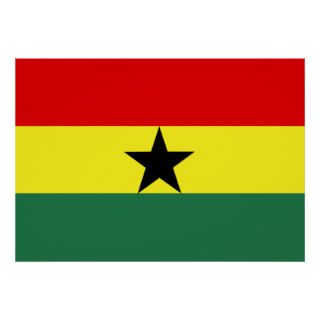 Ghana Flag Posters
