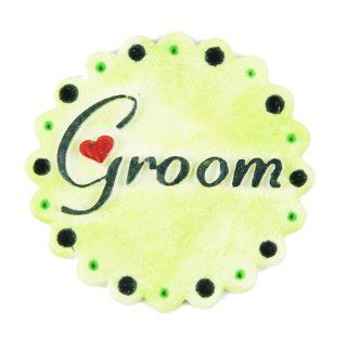 Groom Cupcake Topper Mold by Alphabet Moulds Kitchen & Dining