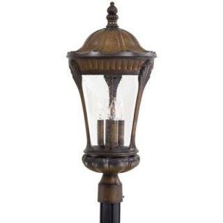 Minka Lavery 4 Light Outdoor Prussian Gold Post Lantern 9145 407