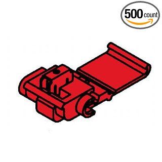 3M Scotchlok Electrical IDC 558 BULK, Run and Tap, Flame Retardant, Red, 22 16 AWG (Pack of 500) Electronic Component Interconnects