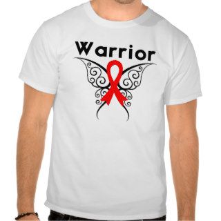 Blood Cancer Warrior Tribal Butterfly Shirt