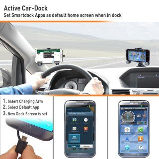 iBOLT xProDock Active Car Dock/Holder/Mount for Samsung Galaxy S3, S4, Note 2 & Note 3 with aux out to car speakers. Works with ALL Cases and extended Batteries. Cell Phones & Accessories