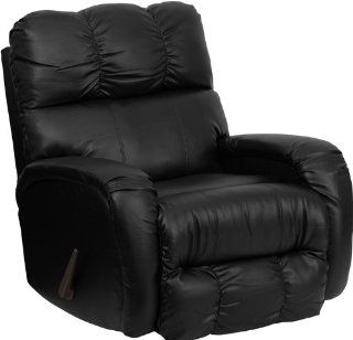 Flash Furniture AM 9850 9070 GG Contemporary Bentley Brown Leather Chaise Rocker Recliner  