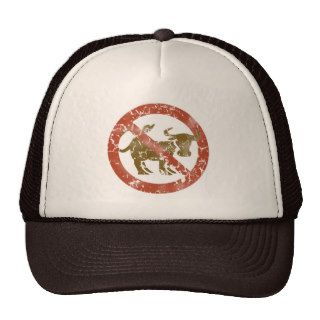 No Bull Retro Logo Trucker Hat