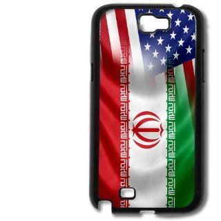 Case for Samsung Galaxy IV/4 with Flag of Iran (Islamic Republic Of) and USA Electronics