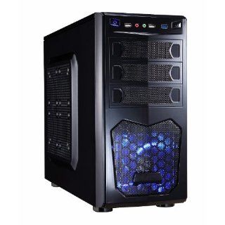 Xion Performance Meshed mATX USB 3.0 Tower Case XON 560_BK Black/Blue Computers & Accessories