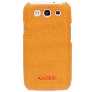 B14 Kazee Checker Style Pu Leather Backcover Case for Galaxy S3 Cell Phones & Accessories