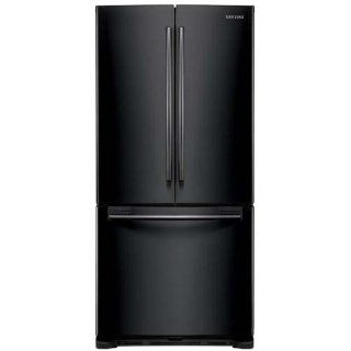 Samsung RF217AB 20 cu. ft. French Door Refrigerator with 5 Glass Shelves, Twin Cooling System, Appliances