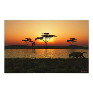 Savannah Sunset Photoprint