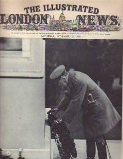 1934 Illustrated London News November 17   Armistice Day; Wolf Man of London  