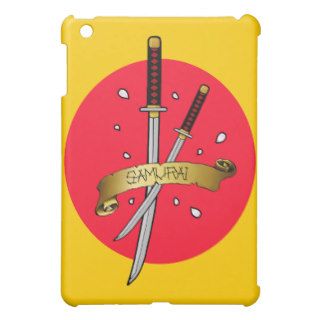 Samurai Sword Tattoo iPad Mini Covers