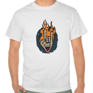 Screaming Hand of Rock and Roll T Shirt