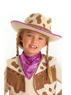 Kids Deluxe Rhinestone Cowgirl Hat Clothing