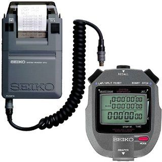 Seiko 300 Lap Memory Stopwatch with SP12 Printer  Sports & Outdoors