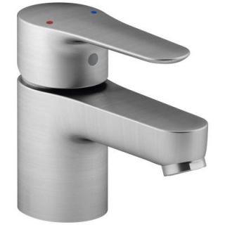 KOHLER July Single Hole 1 Handle Low Arc Bathroom Faucet in Brushed Chrome K 16027 4 G