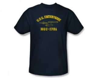 Star Trek Enterprise Athletic Distressed Sci Fi TV Show T Shirt Tee Clothing