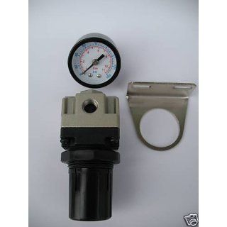 Pressure Regulator 1/8" NPT 550 L/min with Gauge Industrial Pressure Gauges