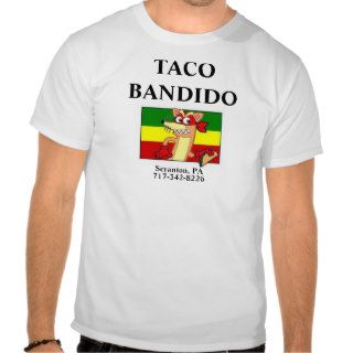taco bandido t shirt