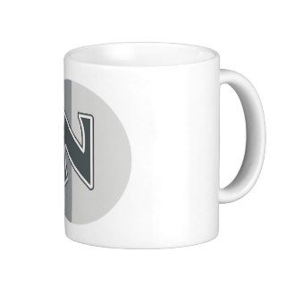 Letter N Coffee Mug