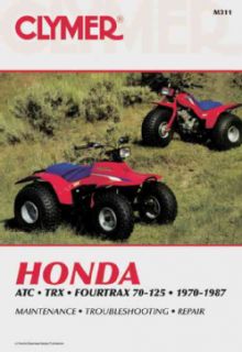 Honda Atc Trx Fourtrax 70 125 1970 1987 Service, Repair, Maintenance (Paperback) Precision Series Automotive