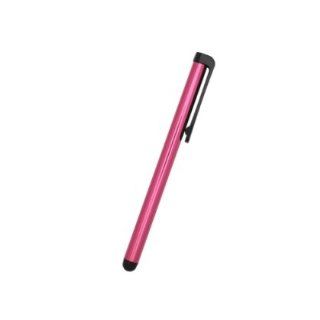 Universal Hot Pink Metal Soft Touch Stylus Pen for Mobile Phones, IPad, PDA or Pocket PC Cell Phones & Accessories