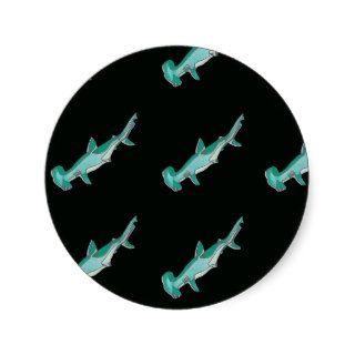 Hammerhead Shark Design Stickers