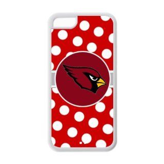 Custom Arizona Cardinals Back Cover Case for iPhone 5C LLCC 566 Cell Phones & Accessories