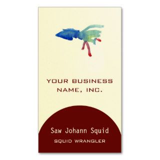 Kid Squid [3YO] Business Card