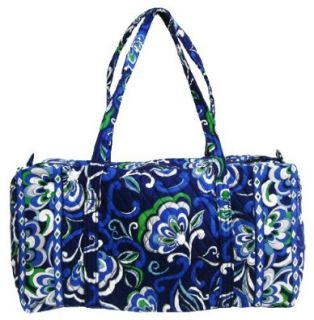 Vera Bradley Large Duffel Bag in Mediterranean Blue