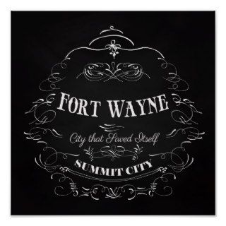 Fort Wayne   City that Save Itself Print