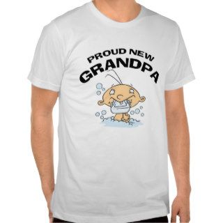 Proud New Grandpa T Shirt