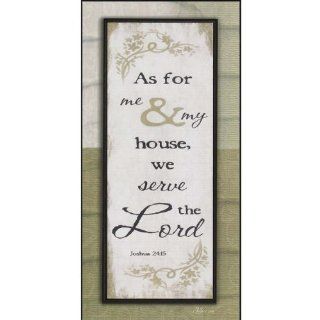 Joshua 2415 Plaque  Decorative Plaques  