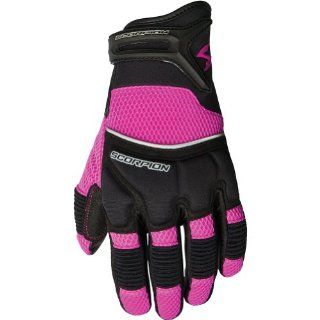 Scorpion Coolhand II Women's Leather/Textile Vented Street Racing Motorcycle Gloves   Pink / X Small Automotive