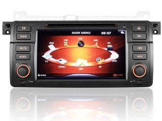 7 Inch Car DVD Player for BMW E46 (1998 2005), Android 4.0 System+Wifi+4G Card+GPS+Canbus+RDS+DVD+Analog TV+BT+Ipod Function  Vehicle Dvd Players 