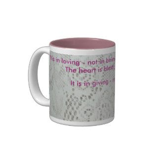 Mug/Loving & Giving