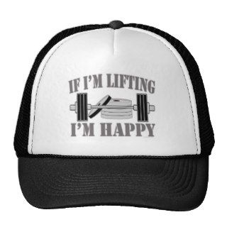 Bodybuilding If Im Lifting Im Happy Sport Athlete Hat