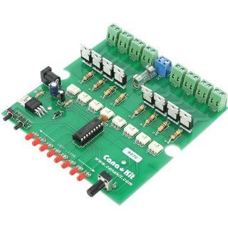 CanaKit CK570   8 Channel / 20 Program AC Light Chaser / Controller (Electronic Kit   Requires Assembly)  Other Electronics  