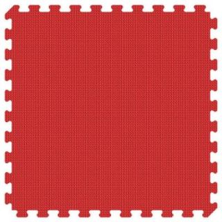 Groovy Mats Red and Royal Blue Reversible 24 in. x 24 in. Thick Comfortable Mat (100 sq.ft. / Case) GYCTMRD