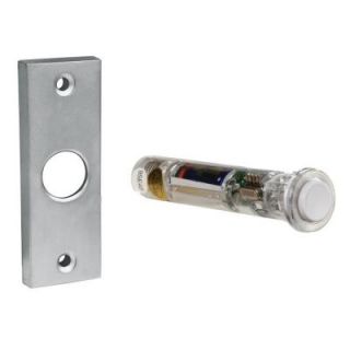 Heath Zenith Wireless LED Halo Lighted Transmitter Accessory   Satin Nickel DISCONTINUED SL 6708