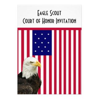 Eagle Scout Court of Honor Invitation