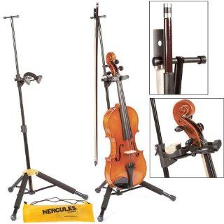 Hercules DS571BB Travlite Violin/VIOLA Stand Musical Instruments