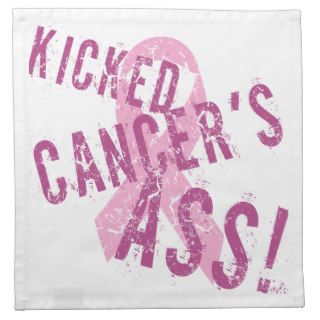 Cancer Awareness With Attitude Napkins