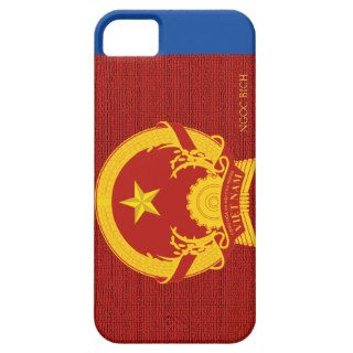 Custom Vietnamese Flag Themed iPhone 5 Case