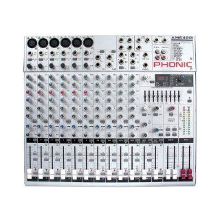 Phonic AM642D 6 Mic/Line 4 Stereo 2 Group 9 Band GEQ 100+ Tap EFX Mixer Musical Instruments
