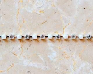 Single Pearl Rhinestone Chain   Body Jewelry